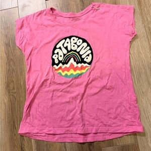 Patagonia Kids Vibrant Pink Tee with Graphic